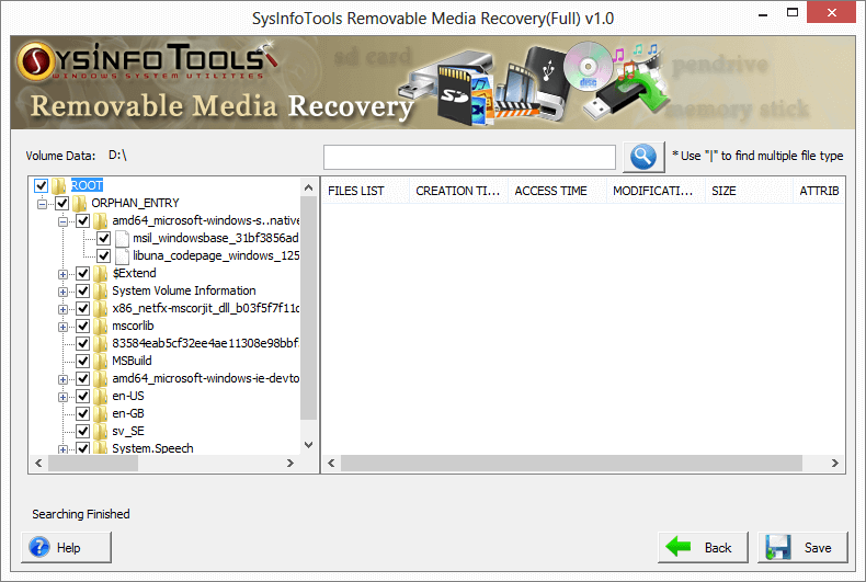 Removable Media Data Recovery Step 5
