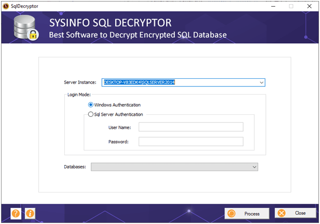 SQL Decryptor Step 2