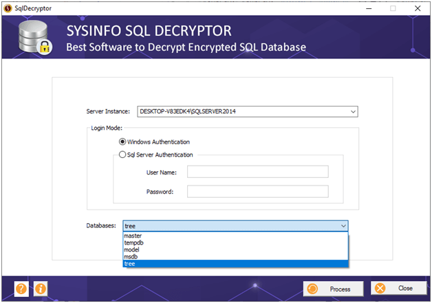 SQL Decryptor Step 3