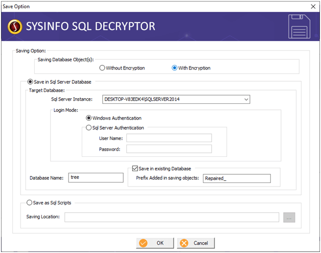 SQL Decryptor Step 6
