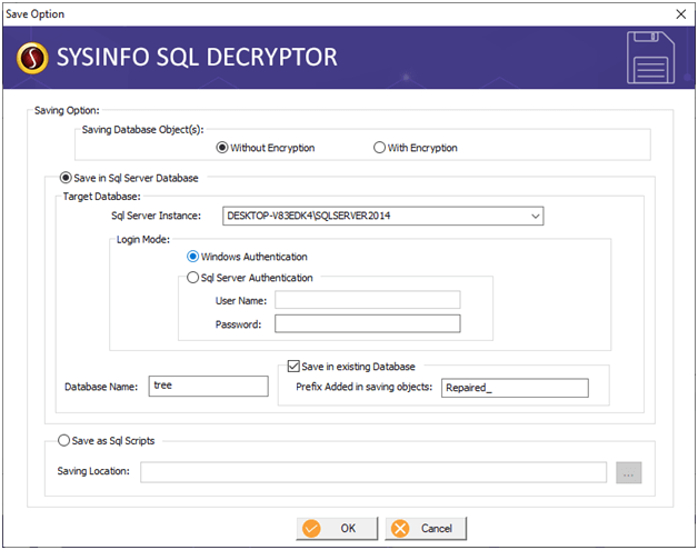 SQL Decryptor Step 7