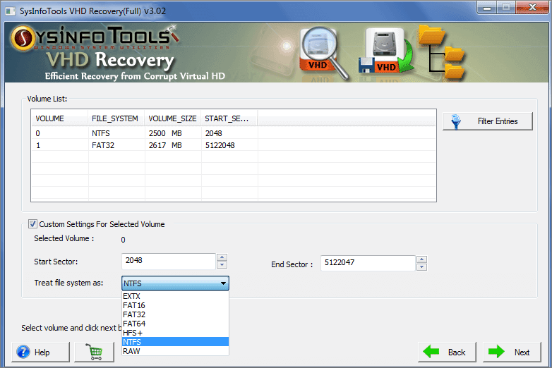 Save Recovered File
