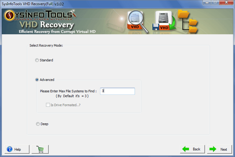 VHD Recovery Step 5