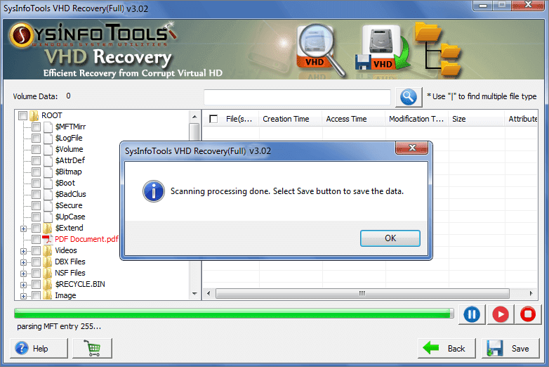 VHD Recovery Step 6