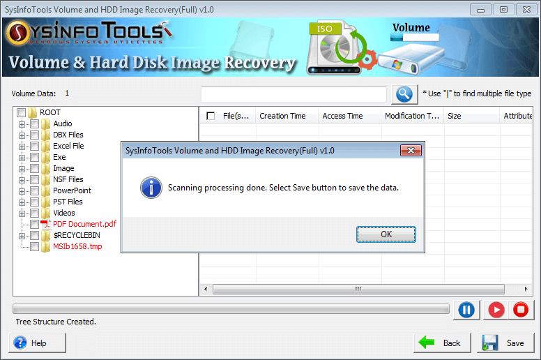 Volume and HDD Image Recovery Step 6