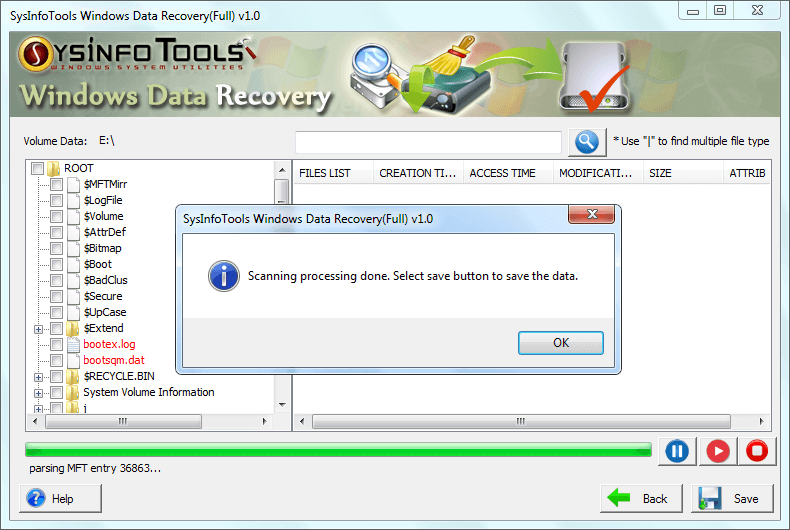 Windows Data Recovery Step 3