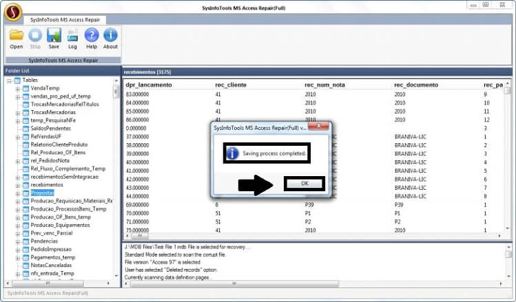Confirmation Message